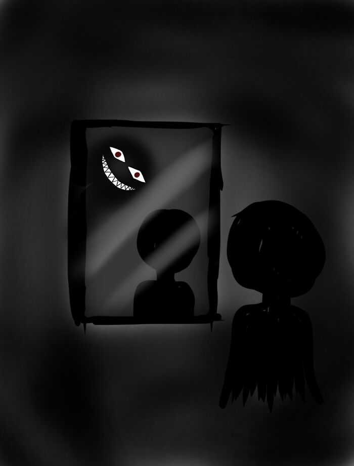 Catoptrophobia And/Or Spectrophobia