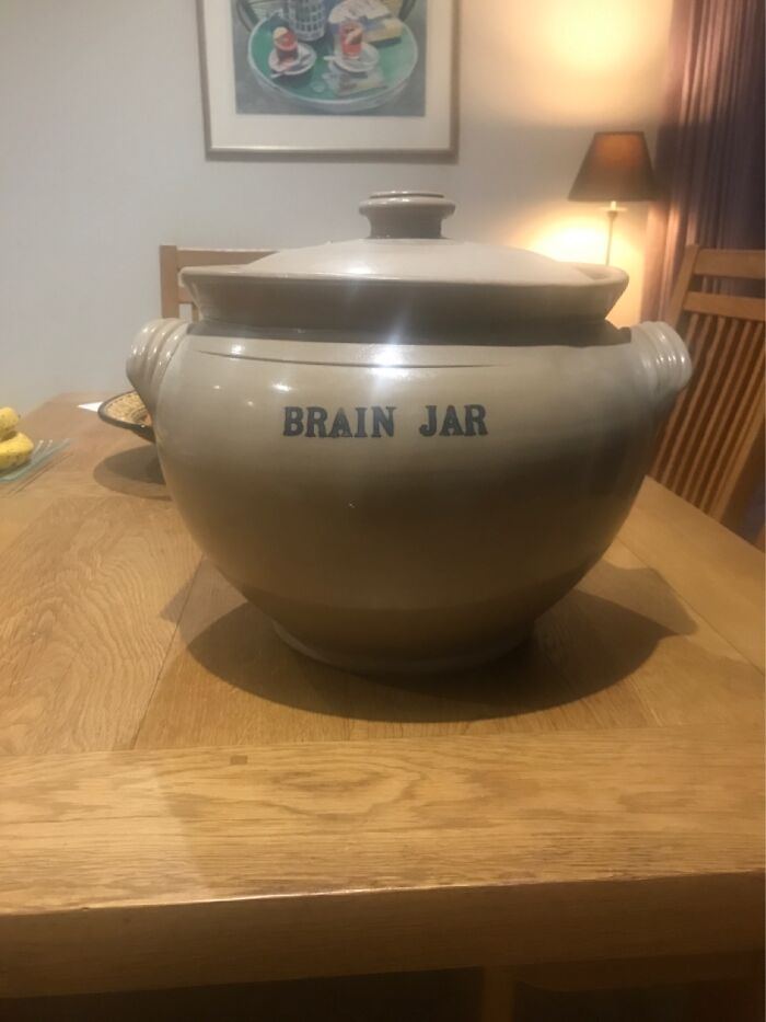 My Father Was A Pathologist. No Prizes For Guessing What He Kept In This Jar