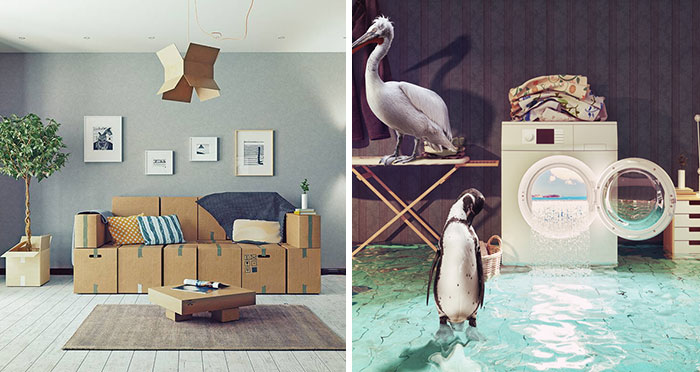 Victor Zastolskiy Created These 54 Surreal Interior Designs