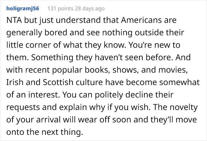 Irish Teen Gets Annoyed By Americans Asking Her Stupid Questions So She Refuses To Give Her Class A Presentation Of Her Culture