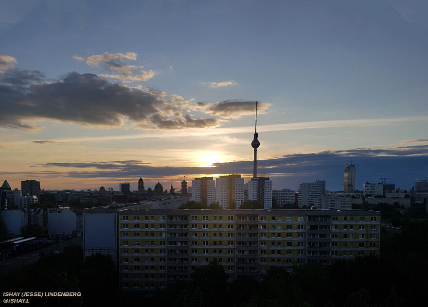 One Year Of Berlin Sunsets From My Window One Year Of Berlin Sunsets From My Window