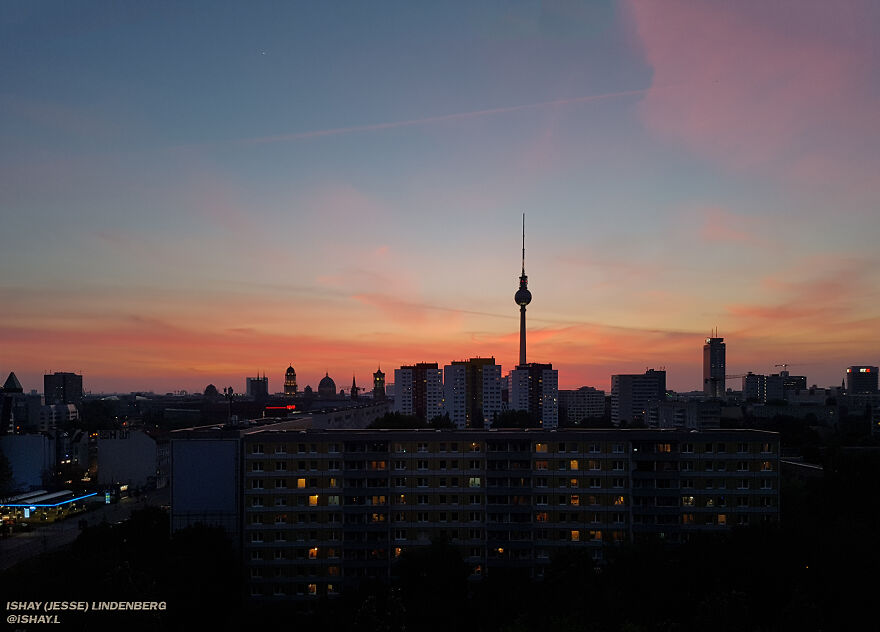 One Year Of Berlin Sunsets From My Window One Year Of Berlin Sunsets From My Window