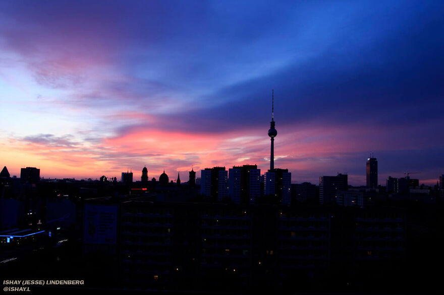 One Year Of Berlin Sunsets From My Window