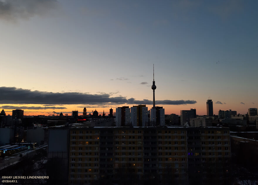 One Year Of Berlin Sunsets From My Window One Year Of Berlin Sunsets From My Window
