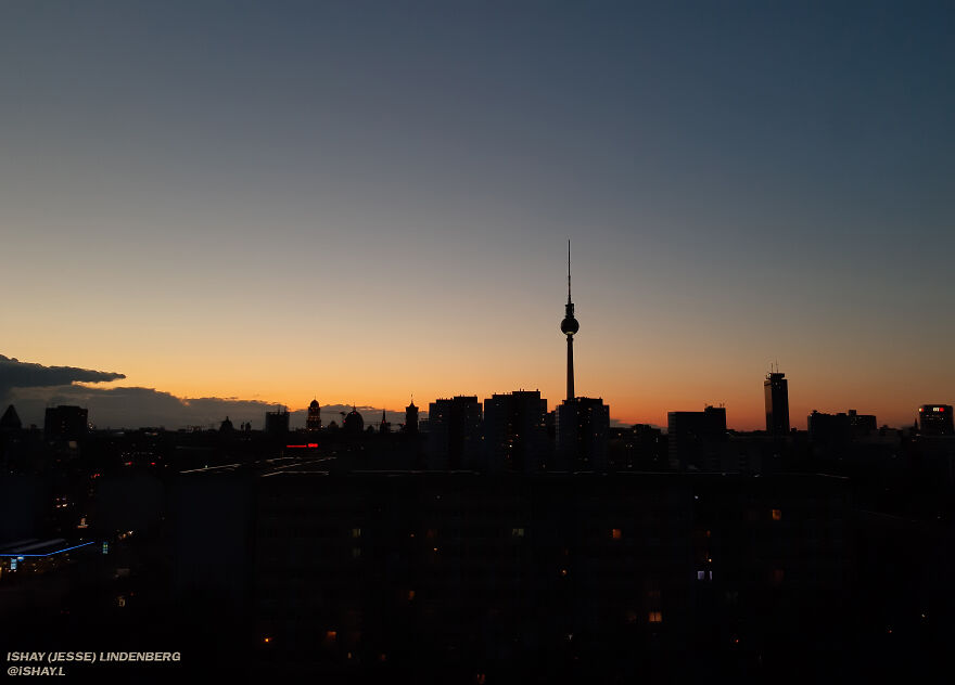 One Year Of Berlin Sunsets From My Window One Year Of Berlin Sunsets From My Window
