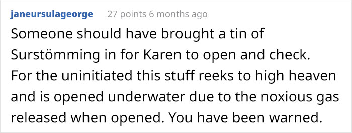 A 'Karen' Manager Throws Away An Expensive Birthday Cake Meant For The Employees, So They Devise A Revenge Plan A 'Karen' Manager Throws Away An Expensive Birthday Cake Meant For The Employees, So They Devise A Revenge Plan