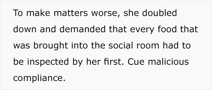A 'Karen' Manager Throws Away An Expensive Birthday Cake Meant For The Employees, So They Devise A Revenge Plan A 'Karen' Manager Throws Away An Expensive Birthday Cake Meant For The Employees, So They Devise A Revenge Plan