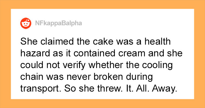 A ‘Karen’ Manager Throws Away An Expensive Birthday Cake Meant For The Employees, So They Devise A Revenge Plan