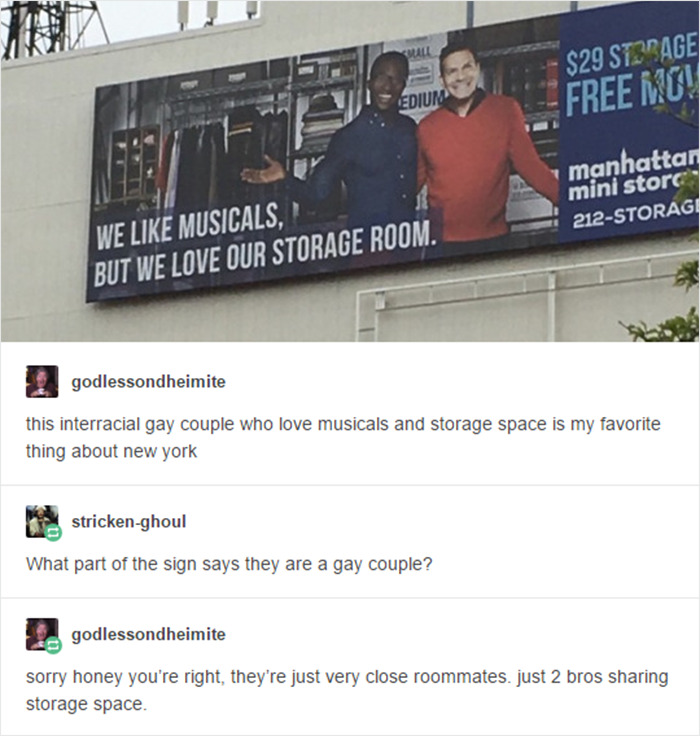 Two Bros Sharing Storage Space