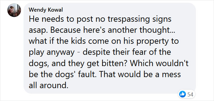 Guy Moves Into A New House, His Neighbor Demands That He Keep His Dogs Inside So Her Children Can Play On His Lawn Guy Moves Into A New House, His Neighbor Demands That He Keep His Dogs Inside So Her Children Can Play On His Lawn