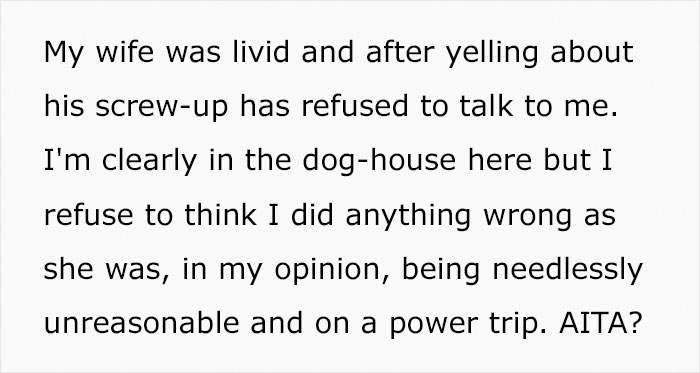 Man Sees His Wife Berating His Employee Who Made A Mistake, Reminds Her She's "Not The Boss" And Tells Her To Leave