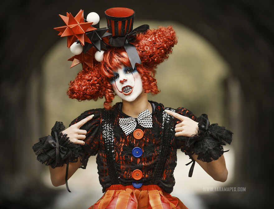 Dark Carnival Themed Photoshoot By Tara Mapes Of Enchanted Eye Creations