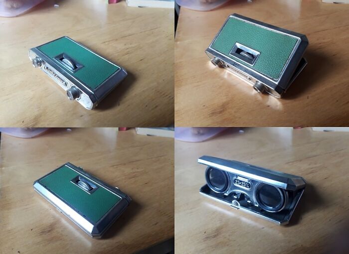 Pocket Binoculars My Grand-Grand-Mother Used To Watch Horse Races In Vincennes Hippodrome