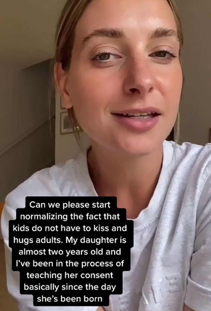 Mom Explains Why Grandparents Can't Hug Her 2-Year-Old Whenever They Want And Have To Ask For Consent