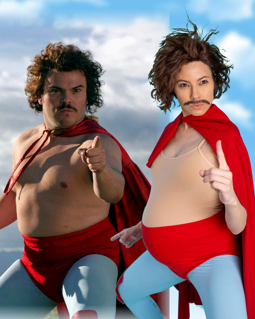 I Had A Jack-Black-Themed Maternity Shoot