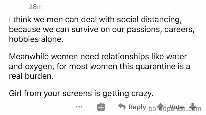 Save Women From Our Inability To Social Distance!