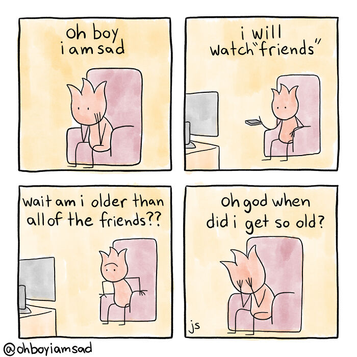 Oh Boy I Wrote One Sad Comic Every Day For A Year