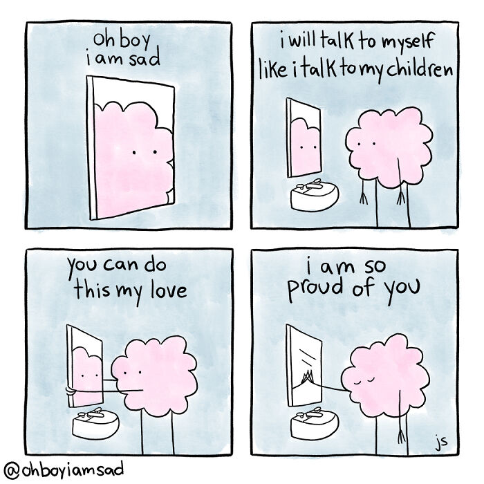 Oh Boy I Wrote One Sad Comic Every Day For A Year