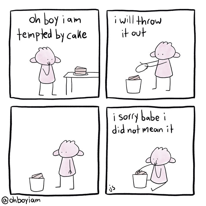 Oh Boy I Wrote One Sad Comic Every Day For A Year