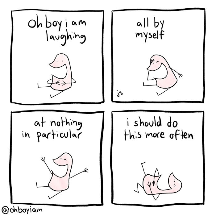 Oh Boy I Wrote One Sad Comic Every Day For A Year