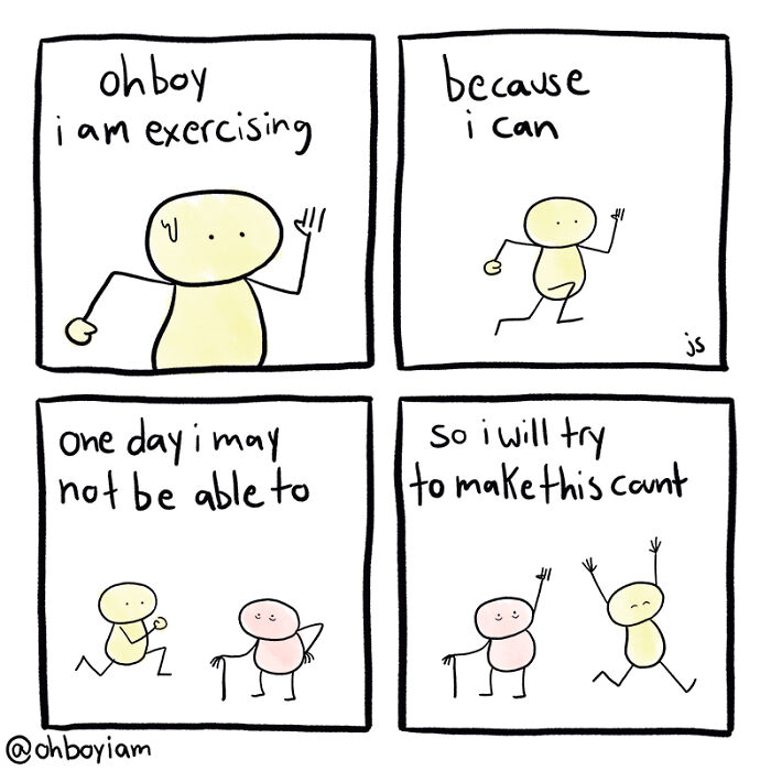 Oh Boy I Wrote One Sad Comic Every Day For A Year