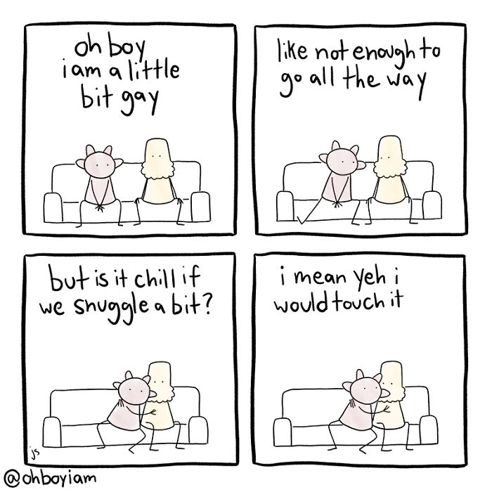 Oh Boy I Wrote One Sad Comic Every Day For A Year