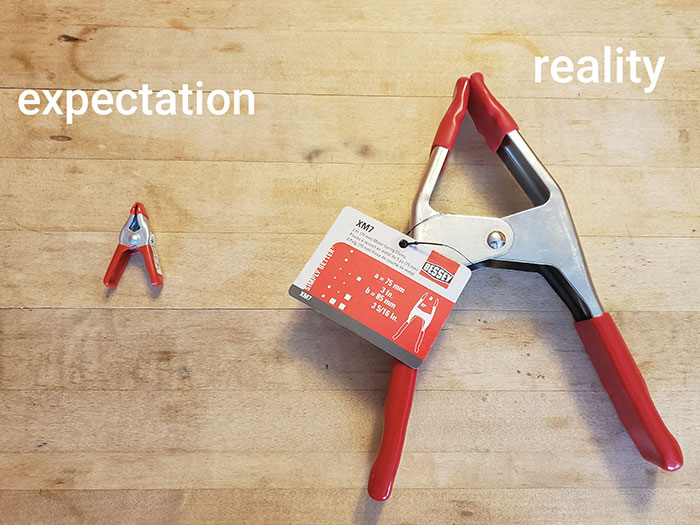 BF Didn't Read The Clamp Size Carefully Before Ordering Online