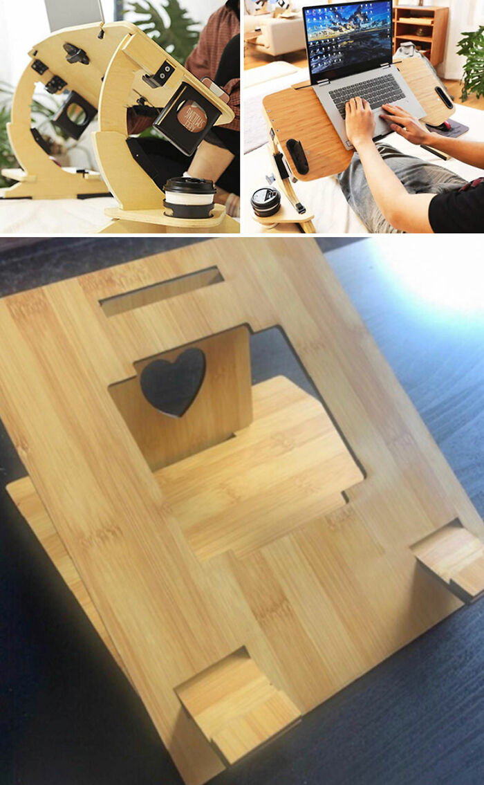 The Two Images On The Left Are What I Ordered. Cup Holder, Phone Holder And Other Cool Features. What I Got Is On The Right. Last Time I Order From An Instagram Ad