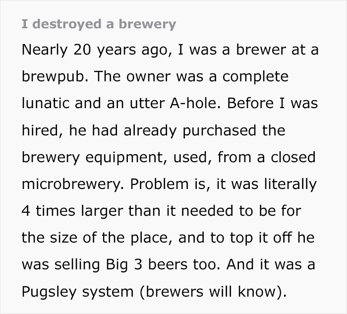 Boss Punishes Employee For Taking Time Off After His Mother's Death, So He Destroys The Entire Business Boss Punishes Employee For Taking Time Off After His Mother's Death, So He Destroys The Entire Business
