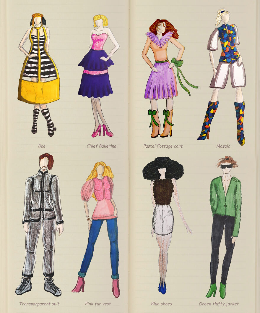 31 Fashion Designs I Made For My Online Fashion Notebook 31 Fashion Designs I Made For My Online Fashion Notebook