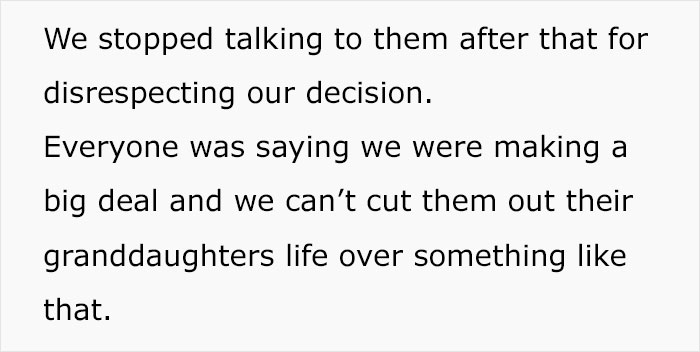 Grandparents Pierce Baby's Ears Behind The Parents' Back And Are Then Mad They Don't Get To Babysit Anymore Grandparents Pierce Baby's Ears Behind The Parents' Back And Are Then Mad They Don't Get To Babysit Anymore