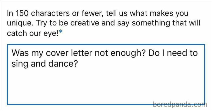 Something Tells Me I’m Not Going To Be Getting A Call Back