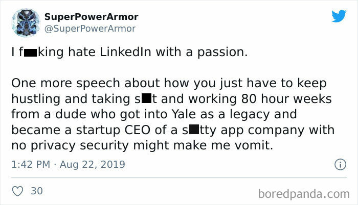 How I Feel Everytime I Log In To Linkedin To Update My Profile