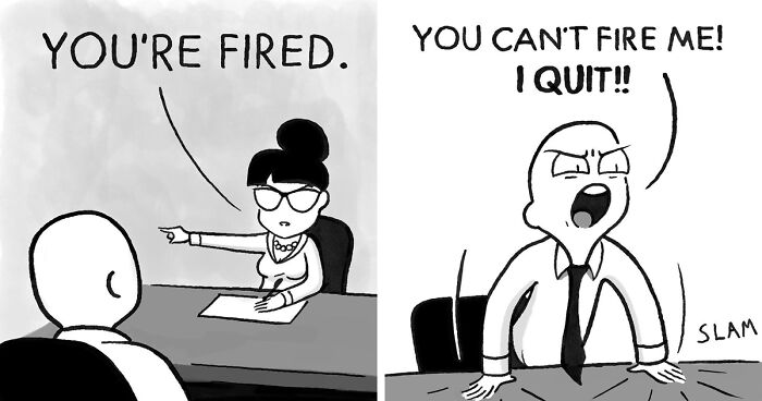 50 Light-Hearted Comics With A Sudden Twist By Yanni Davros