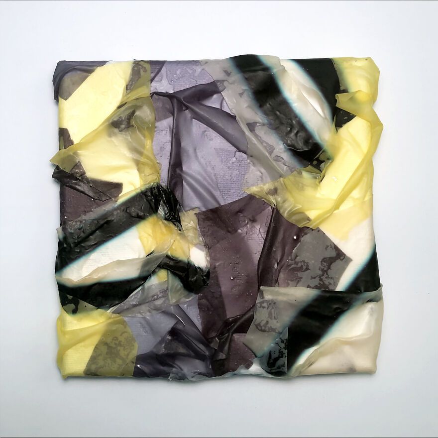 I Use Elmer's Glue And Food Coloring To Make 30 Works Of Art (22 Pics)