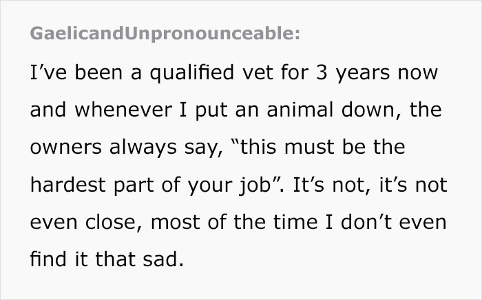 Vet Shares That There Are More Emotionally Draining Things In Their Job Than Putting Animals To Sleep Vet Shares That There Are More Emotionally Draining Things In Their Job Than Putting Animals To Sleep