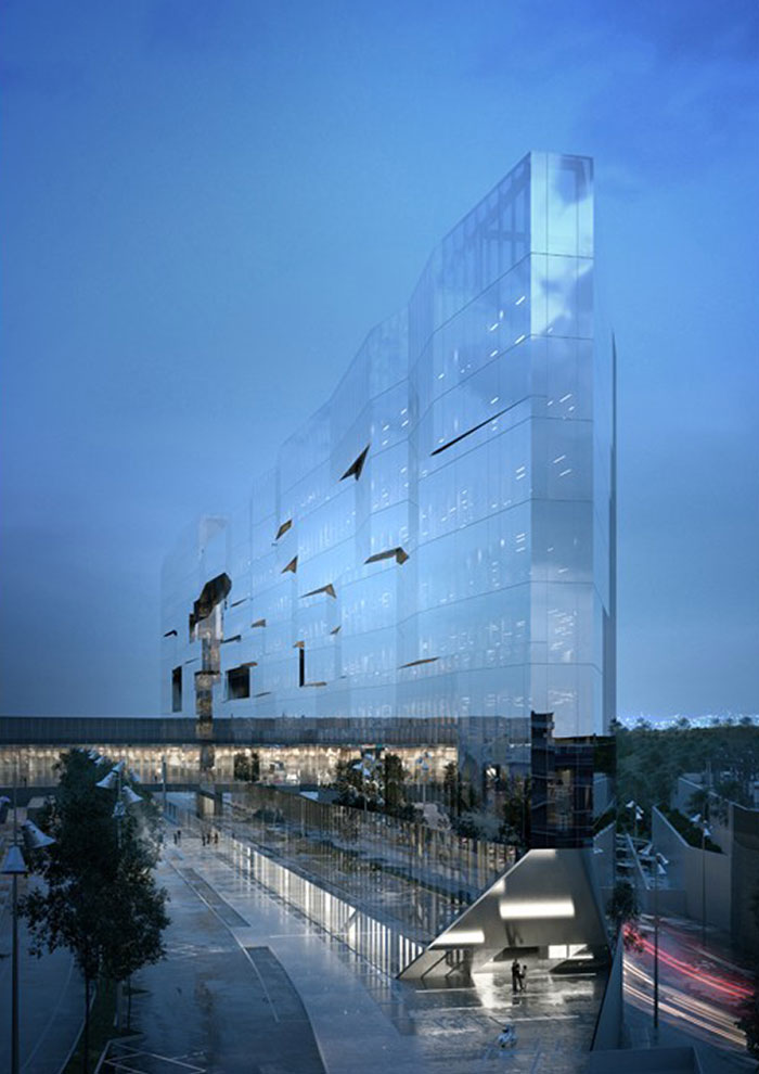 This Building Got The Invisibility Upgrade