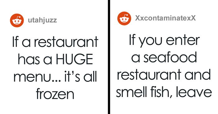 30 Chefs Reveal Restaurant “Red Flags” That Indicate You Should Eat Somewhere Else