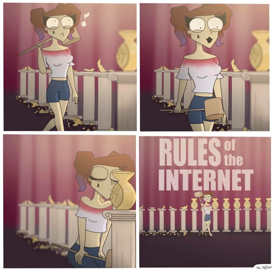 I've Dedicated My Art Career To Debauchery And Make Hilariously Inappropriate Comics