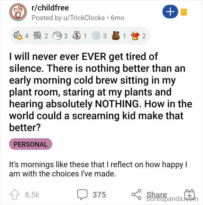 I Will Never Ever Ever Get Tired Of Silence