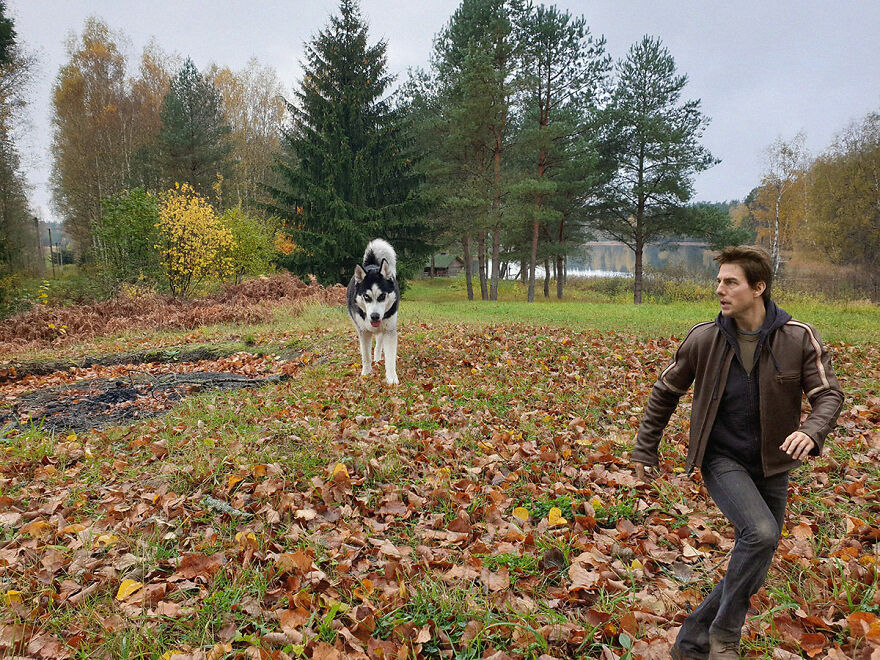 Tom Cruise Afraid Of My Dog Loki