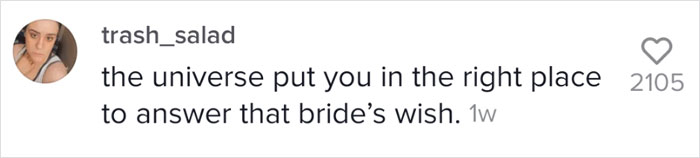 Mother-In-Law Wears White To Her Son's Wedding, Bride Pays Server After She Ruins Her Dress