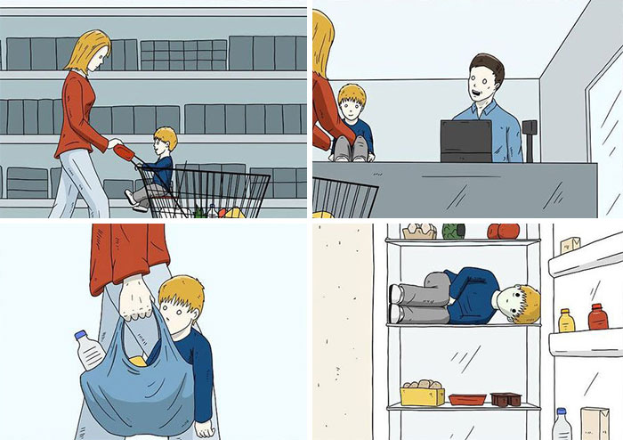 28 Comics With Twisted Endings For People With A Dark Sense Of Humor (New Pics)