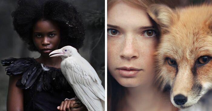 30 Magical Pics That Show The Human And Animal Bond, Captured By A Russian Photographer