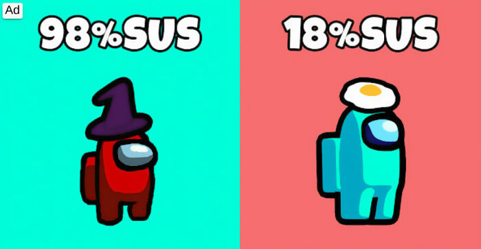 Ad For A Quiz To See How Sus You Are.