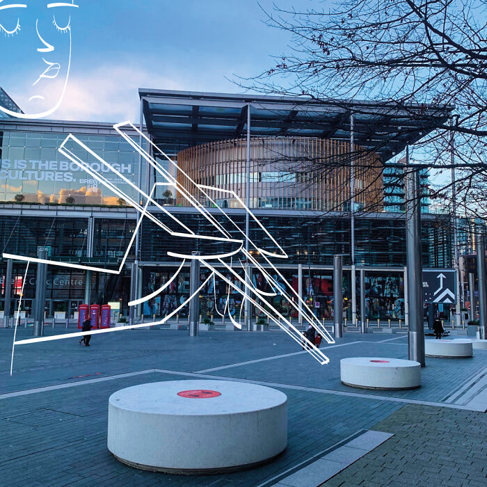 I Take The Pictures Around London And Make Illustrations On Top Of Them To Transform Them Into Something New (12 Pics)