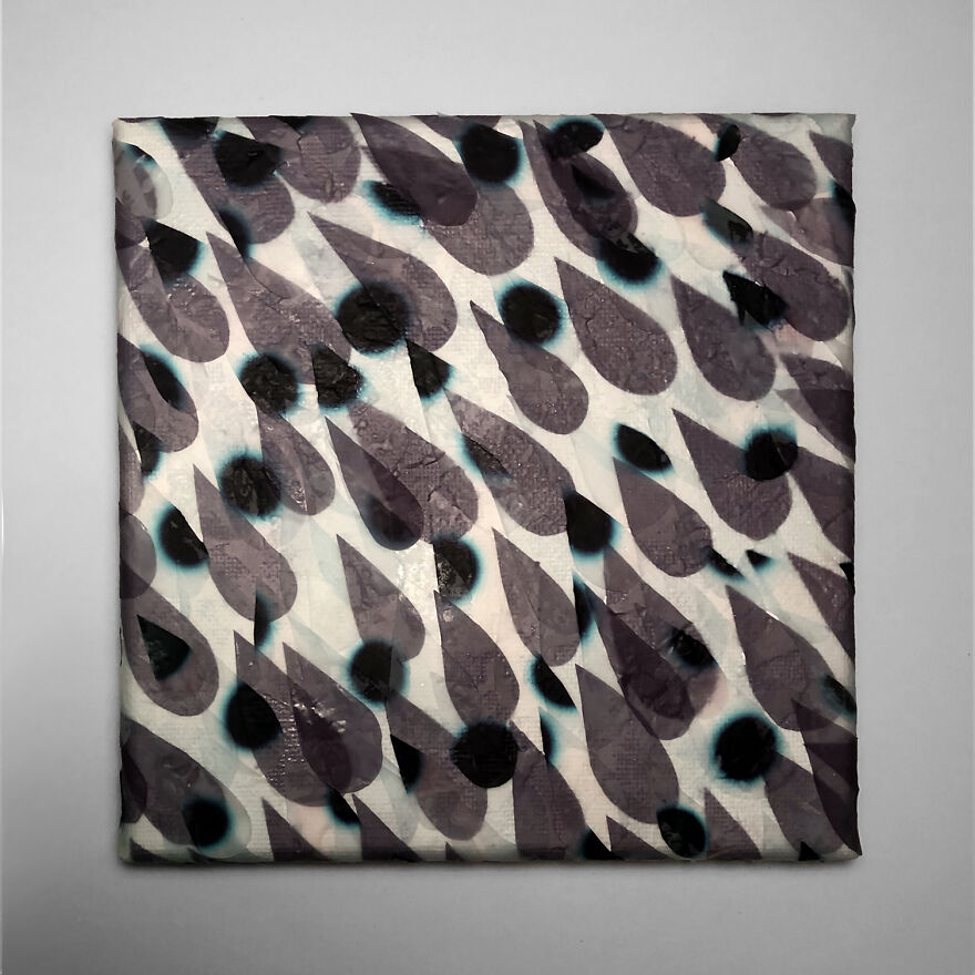 I Use Elmer's Glue And Food Coloring To Make 30 Works Of Art (22 Pics)