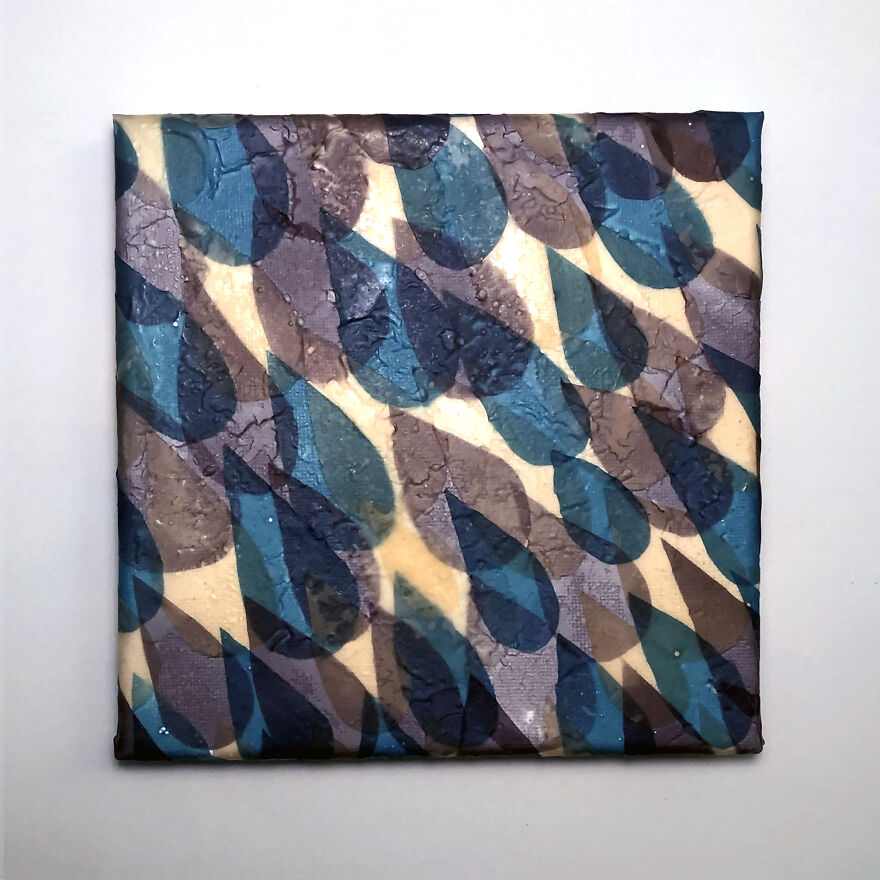 I Use Elmer's Glue And Food Coloring To Make 30 Works Of Art (22 Pics)