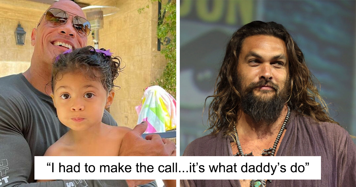 The Rock’s 3 Y.O. Daughter Wanted Aquaman At Her Birthday, Aquaman’s Actor Jason Momoa Delivers