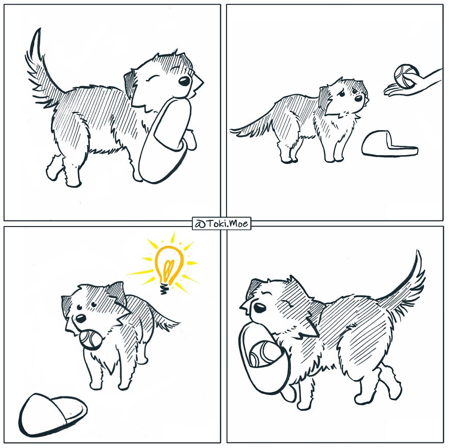 My 27 More Comics And 2 New Animations That Show What It’s Like To Live With A Cat And A Dog